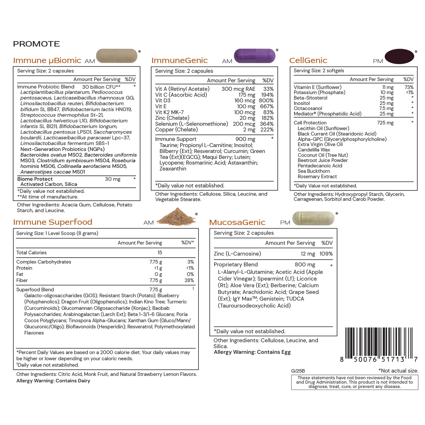 Promote Immunity & Microbiome