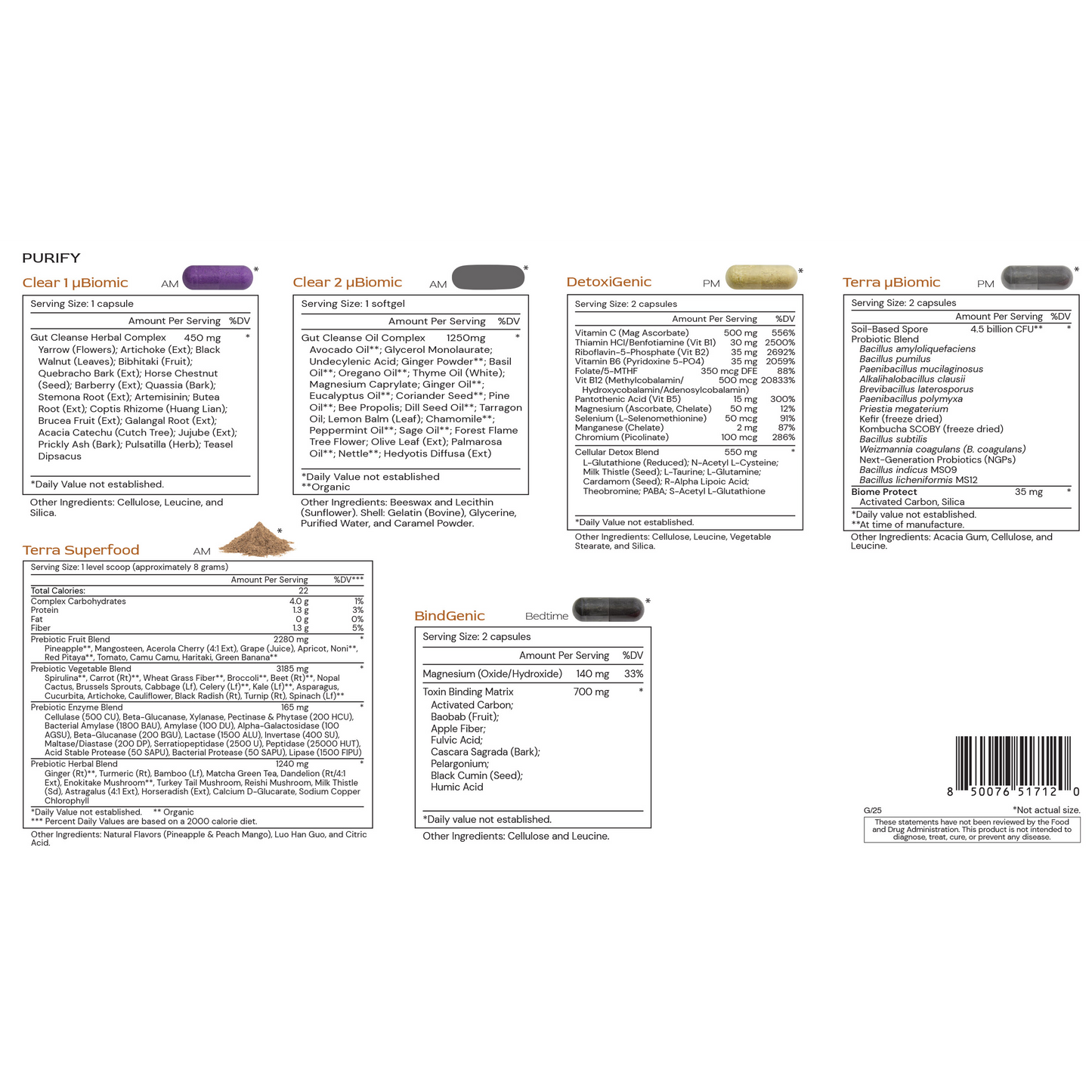 Purify (Convenient Grab & Go Packaging)