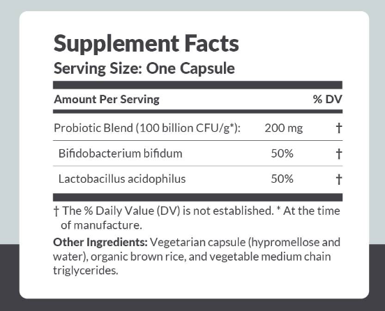 Acidophilus/Bifidus High Potency Caps