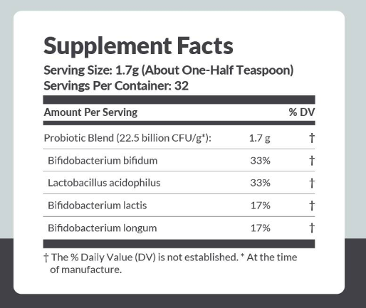 Acidophilus/Bifidus Plus Concentrate