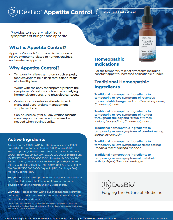 Appetite Control