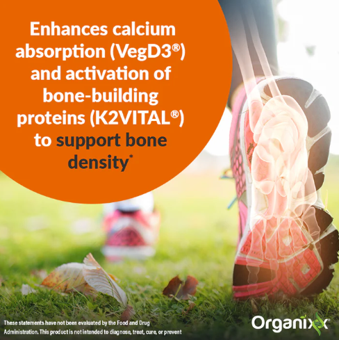 Organixx Vitamin D3 + K2