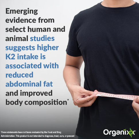 Organixx Vitamin D3 + K2