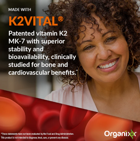 Organixx Vitamin D3 + K2