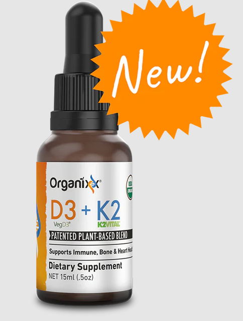 Organixx Vitamin D3 + K2