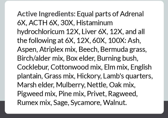 Northeast Regional Allersode