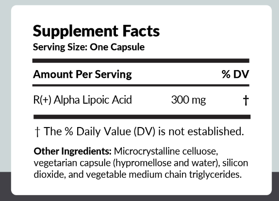R (+) Alpha Lipoic Acid