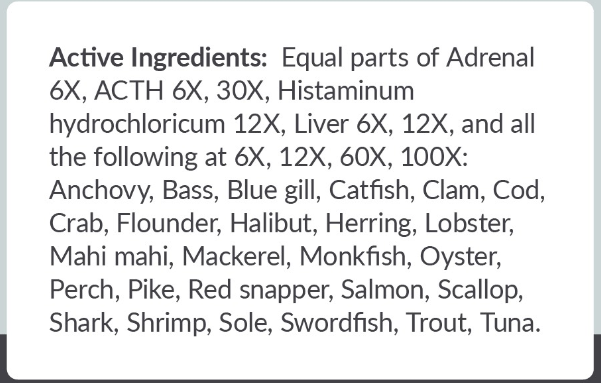 Shellfish & Fish Mix Allersode