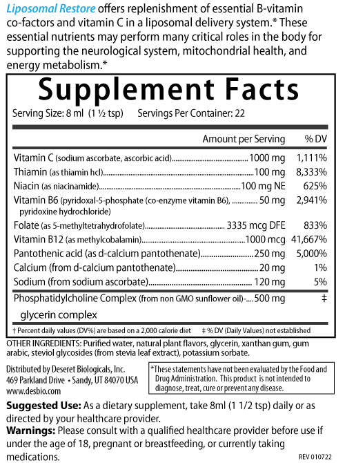 Liposomal Restore