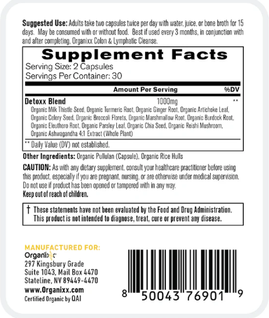 Organixx Cleanse & Detoxx Kit