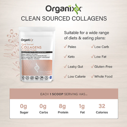 Organixx Clean Sourced Collagens