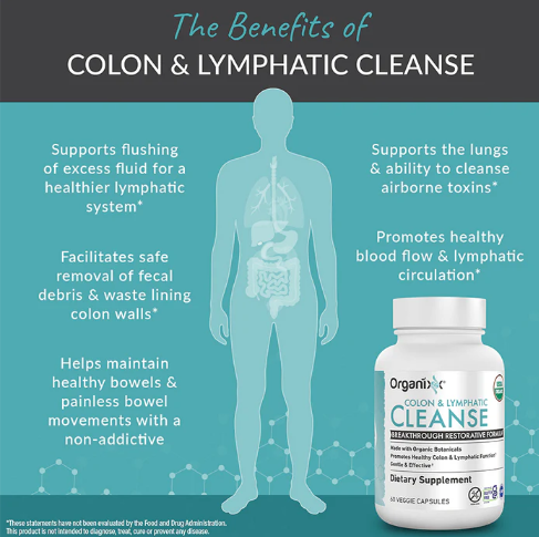 Organixx Cleanse - Colon & Lymnphatic