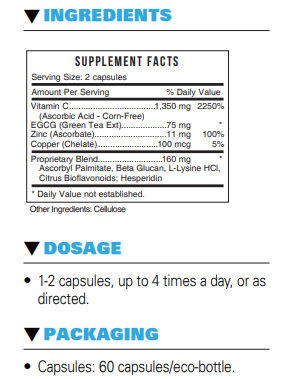 CZI - Vitamin C, Zinc Immune Support