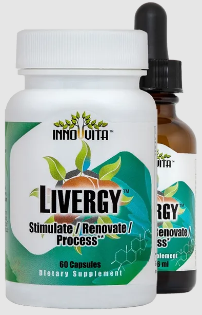 Livergy Stimulate / Renovate / Process by Inno-Vita (Liquid Extract)
