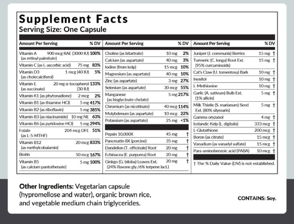 Naturalvite 180 Capsules