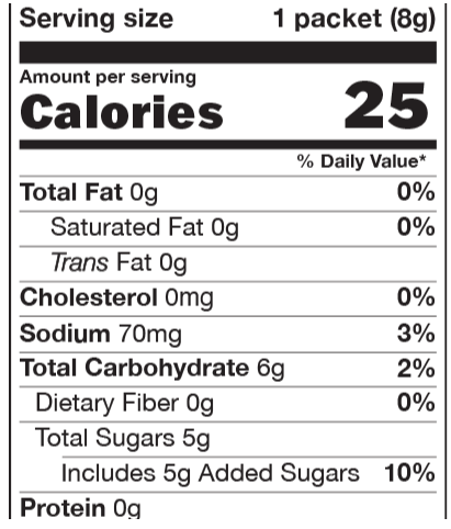Sustain Active Electrolyte Hydration Packets - Orange