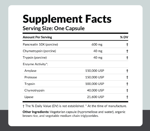 Pancreatin 10X Ultra