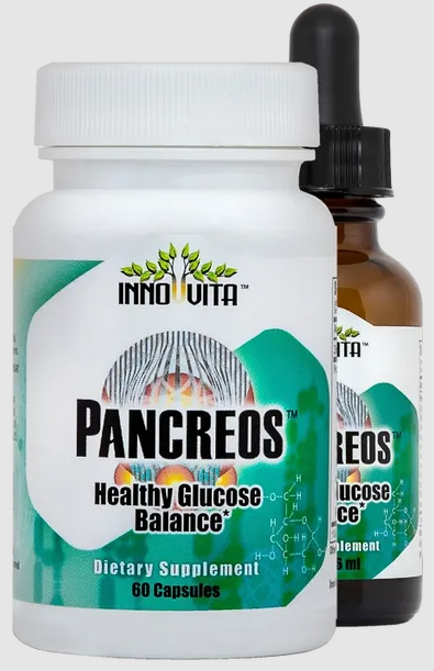 Pancreos Healthy Glucose Balance by InnoVita (Liquid Extract)