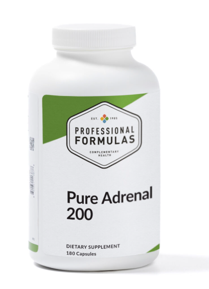 Pure Adrenal 200 180 Capsules