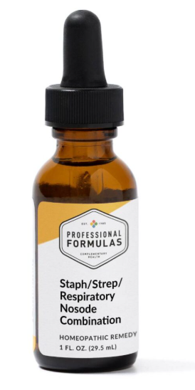 Staph/Strep Respiratory Nosode Combination