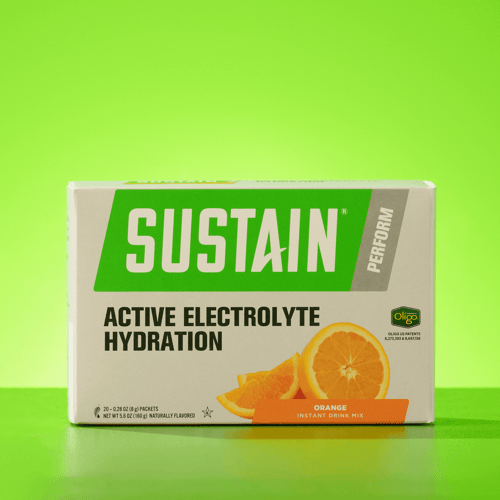 Sustain Active Electrolyte Hydration Packets - Orange